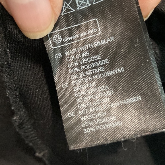 H&M Black Bodycon Racerback Dress​​ - Picture 13 of 13